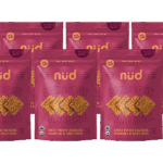 bbq sweet potato crackers, 6 pack